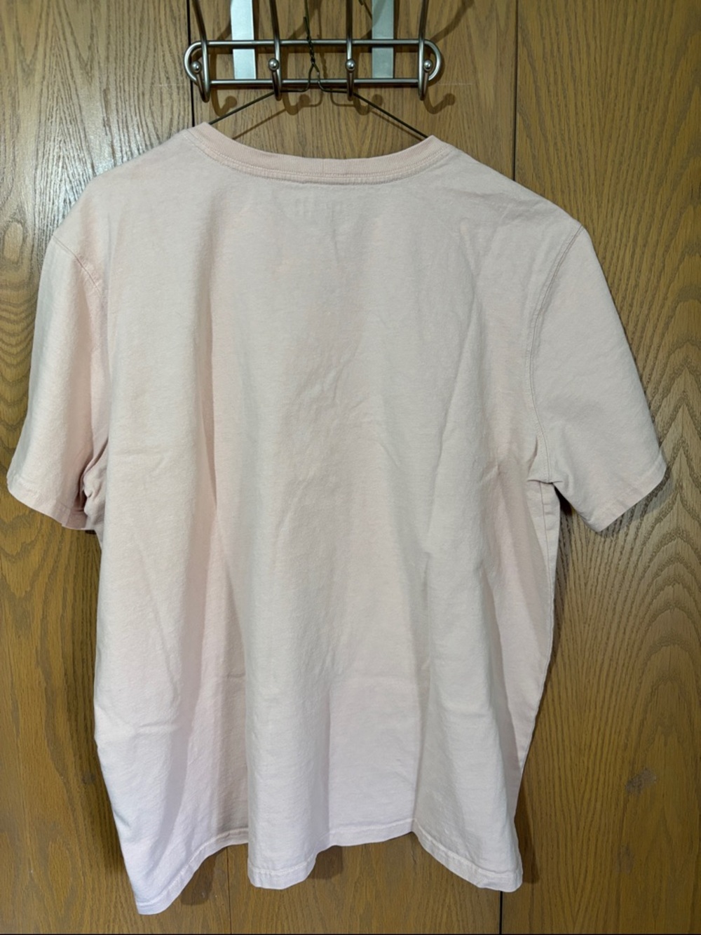 Carhartt Short-Sleeve Pocket T-Shirt in Pale Pink loose fit women’s XXL - Picture 5 of 6